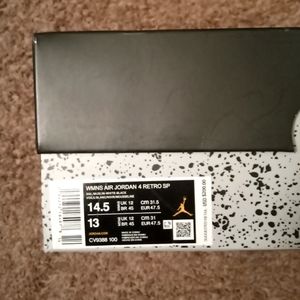 Off white Air Jordan 4s